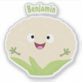 Steenteeltproducten met fijne bloemkool sticker (Voorkant)