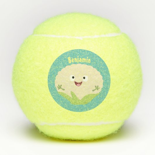 Steenteeltproducten met fijne bloemkool tennisballen (Voorkant)