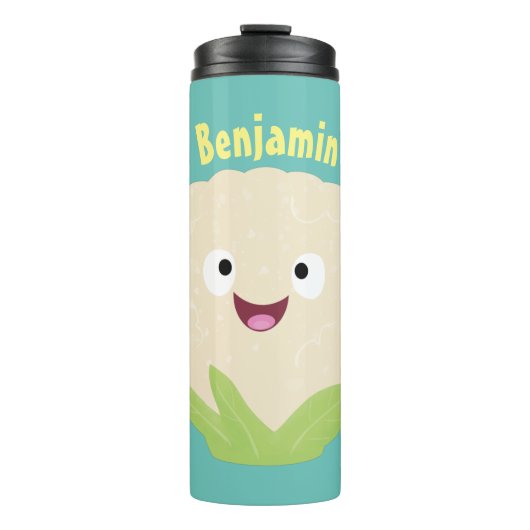 Steenteeltproducten met fijne bloemkool thermosbeker (Voorkant)