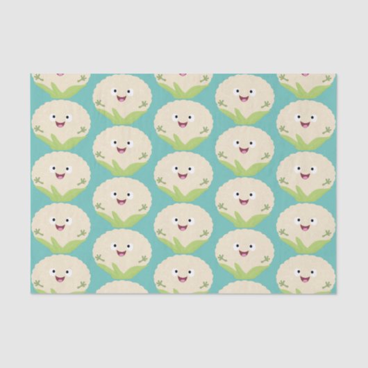 Steenteeltproducten met fijne bloemkool tissuepapier (Voorkant)