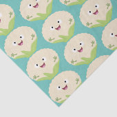 Steenteeltproducten met fijne bloemkool tissuepapier (Detail)