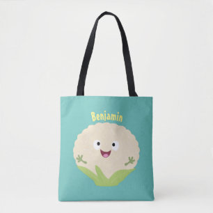 Steenteeltproducten met fijne bloemkool tote bag