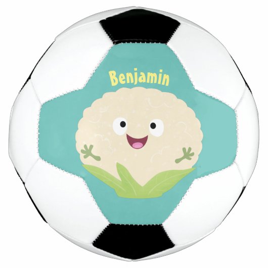 Steenteeltproducten met fijne bloemkool voetbal (Voorkant)