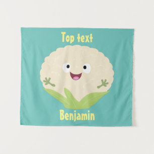 Steenteeltproducten met fijne bloemkool wandkleed