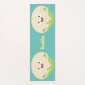 Steenteeltproducten met fijne bloemkool yogamat (Voorkant)