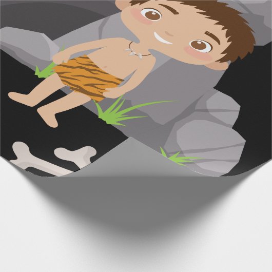 Steentijd inpakpapier (Hoek)