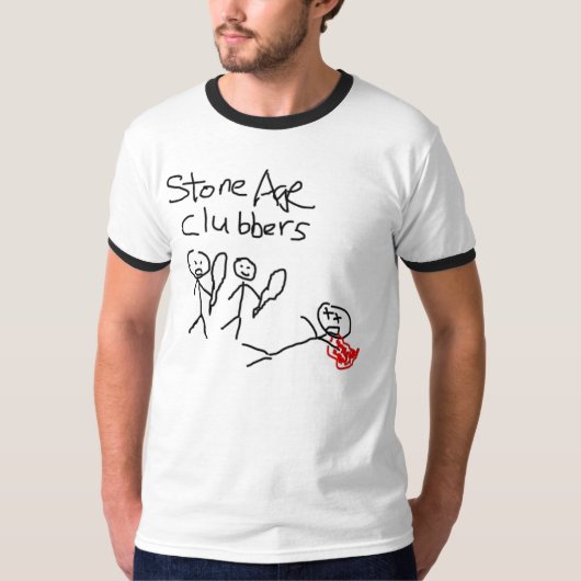 steentijd t-shirt (Voorkant)