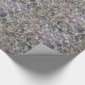 Steentjes Onderwater Glanzend Verpakkend Document Cadeaupapier (Hoek)