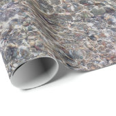 Steentjes Onderwater Glanzend Verpakkend Document Cadeaupapier (Rol Hoek)