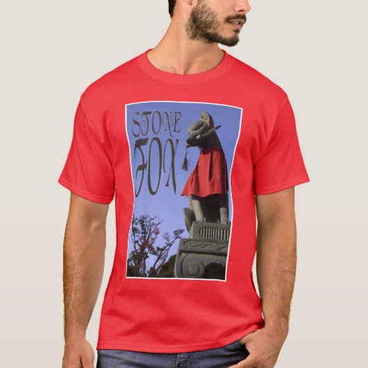 steenvos t-shirt (Voorkant)