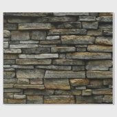 Steenwand Cadeaupapier (Vlak)