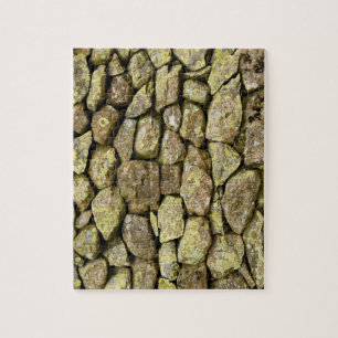 Steenwand Puzzle/Jigzaag met tin Legpuzzel
