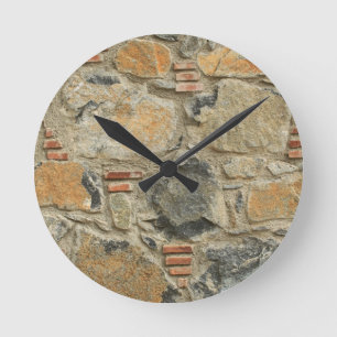 Steenwand Ronde Klok