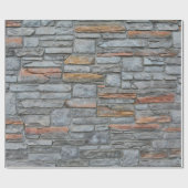 steenwandinpakpapier cadeaupapier (Vlak)