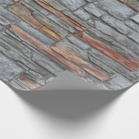 steenwandinpakpapier cadeaupapier (Hoek)