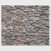 Steenwandtextuur Cadeaupapier (Vlak)