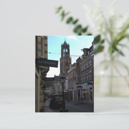 Steenweg, Utrecht Briefkaart (Staand voorkant)