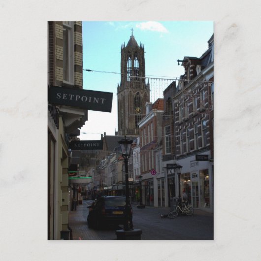 Steenweg, Utrecht Briefkaart (Voorkant)