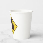 Steep Grade Traffic Sign Trucking Hauling Caution Papieren Bekers (Links)