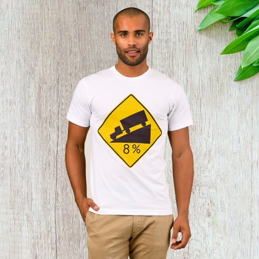 Steep Mannen T-shirt afwijzen