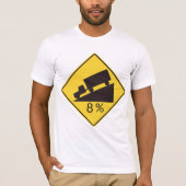 Steep Mannen T-shirt afwijzen (Voorkant)