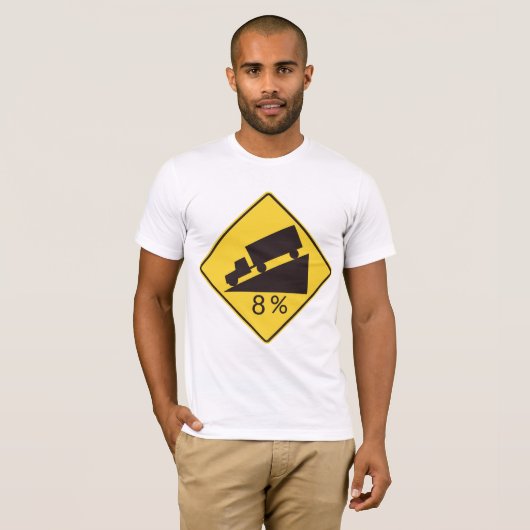 Steep Mannen T-shirt afwijzen (Voorkant volledig)