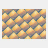 Steep rocky coast and a rough sea at sunset inpakpapier vel (Voorkant 2)