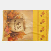 Steeped in Season Wide Border Kitchen Towels Theedoek (Horizontaal)