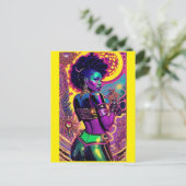 Steeped in the Dust of Dying Stars Briefkaart (Staand voorkant)