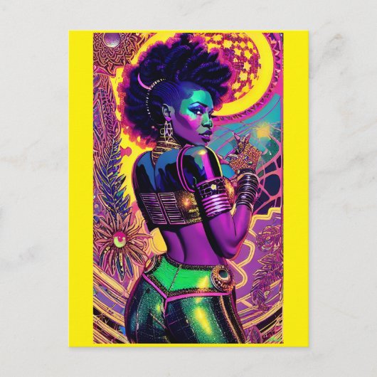 Steeped in the Dust of Dying Stars Briefkaart (Voorkant)