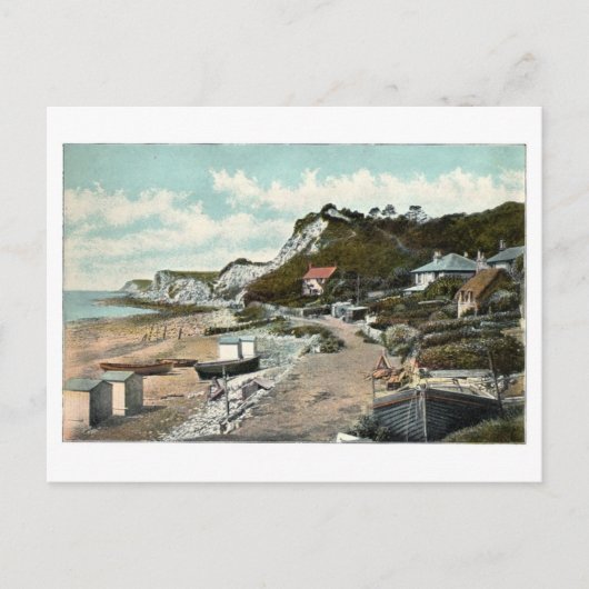 Steephill Cove, Ventnor, eiland of Wight 1905 Briefkaart (Voorkant)