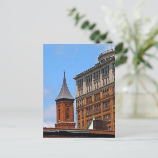 Steeple with Gull Briefkaart (Staand voorkant)