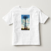 Steeplechase Park Parachute Jump Day Scene Kinder Shirts (Voorkant)
