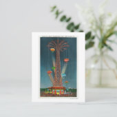 Steeplechase Park Parachute Jump Uitzicht bij nach Briefkaart (Staand voorkant)