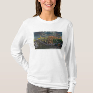 Steeplechase Park Surf Ave to Broadway op T-shirt