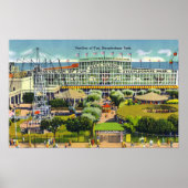 Steeplechase Park Uitzicht Pavilion of Fun Poster (Voorkant)