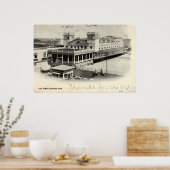 Steeplechase Pier Atlantic City  1904 Poster (Keuken)