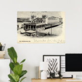 Steeplechase Pier Atlantic City  1904 Poster (Thuiskantoor)
