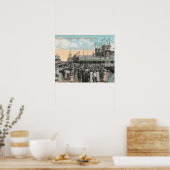 Steeplechase Pier, Atlantic City 1915  Poster (Keuken)