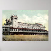 Steeplechase Pier, Atlantic City NJ 1909 Poster (Voorkant)