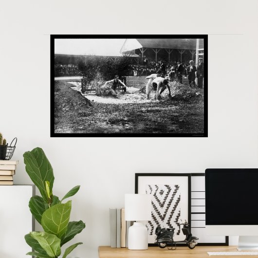 Steeplechase Track 1912 Poster (Thuiskantoor)