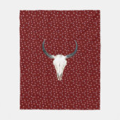 Steer en sterren fleece deken (Voorkant)