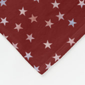 Steer en sterren fleece deken (Hoek)