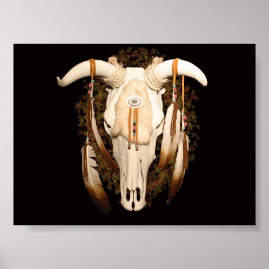 Steer Skull Poster (Voorkant)