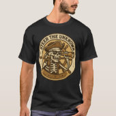 Steer The Unknown Pirate Skeleton T-shirt (Voorkant)