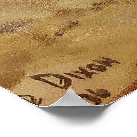 "Steers to Market" Westerne kunst van Maynard Dixo Poster (Hoek)