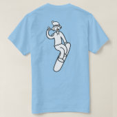 Steezy Boarder T-shirt (Design achterkant)