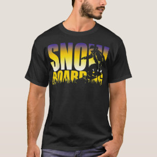 Steezy Snowboarden Gnarly Gift T-shirt