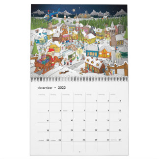 Stef’s cartoon kalender
