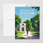 Stefan cel Mare Park Moldavië Briefkaart (Voorkant / Achterkant)